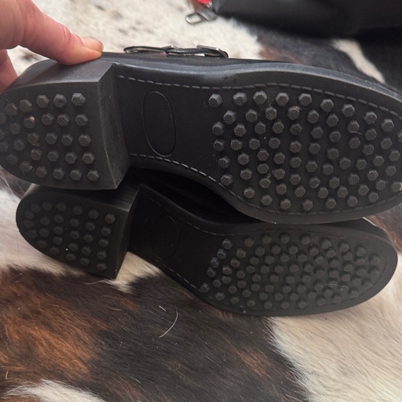 Unlisted Double Strap Black Mary Janes - Picture 4 of 5